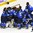 CHELYABINSK, RUSSIA - APRIL 29: Team Finland celebrate after winning 3-2 over team USA in the gold medal game at the 2018 IIHF Ice Hockey U18 World Championship. (Photo by Andrea Cardin/HHOF-IIHF Images)

